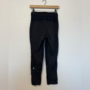 Lululemon Dance studio pants size 2 with adjustable hem 25” inseam straight leg